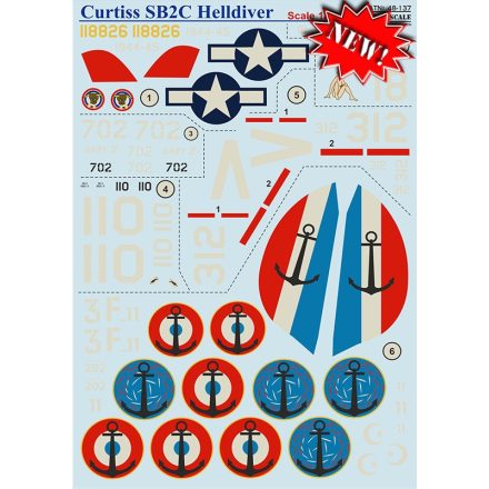 Print Scale Curtiss SB2C-3/SBC-5 Helldiver The complete set