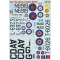 Print Scale de Havilland Tiger Moth Part 1 matrica