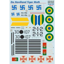 Print Scale de Havilland Tiger Moth Part 2 matrica