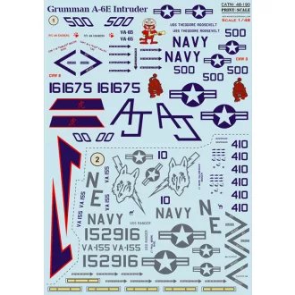 Print Scale Grumman A-6E Intruder matrica
