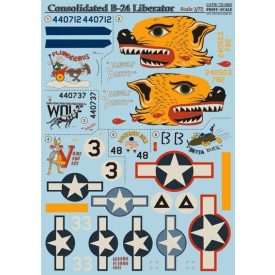 Print Scale Consolidated B-24 Liberator [B-24H B-24J B-24D]