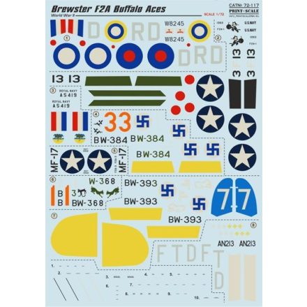 Print Scale Brewster F2A Buffalo
