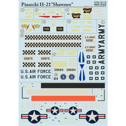 Print Scale Piasecki H-21Shawnee