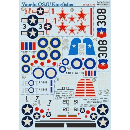 Print Scale Vought OS2U Kingfisher