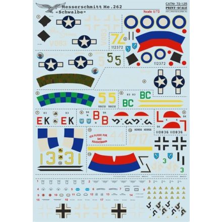 Print Scale Messerschmitt Me-262 'Schwalbe'