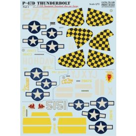   Print Scale Republic P-47D Thunderbolt 'Razorback' Aces over Europe Part 1