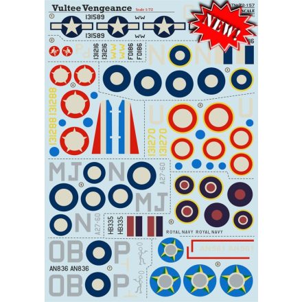 Print Scale Vultee Vengeance