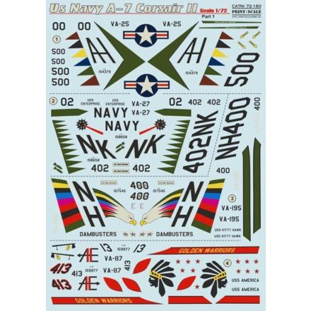 Print Scale Vought A-7 Corsair II Part-1
