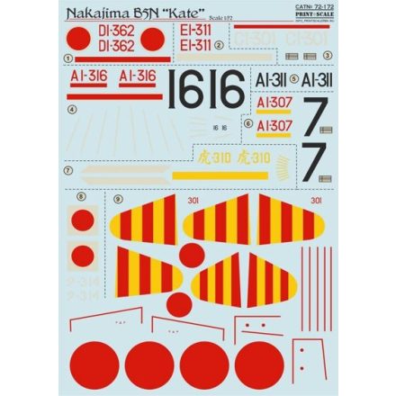 Print Scale Nakajima B5N Kate