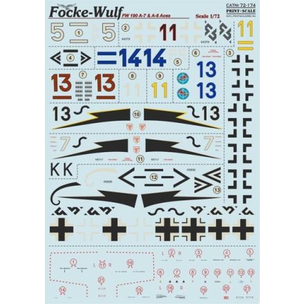 Print Scale Focke-Wulf Fw-190A-7 & Fw-190A-8