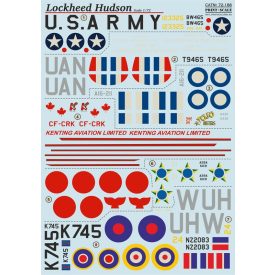 Print Scale Lockheed Hudson