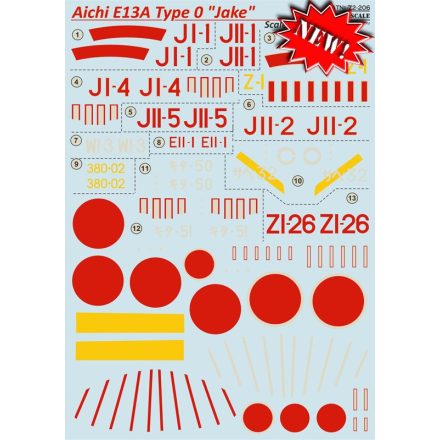 Print Scale Aichi E13A Type 0 Jake