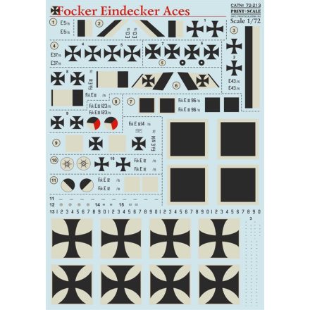 Print Scale Fokker E.II Eindecker Aces