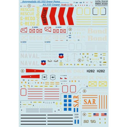 Print Scale Aerospatiale AS.332 Super Puma AS.532 Cougar