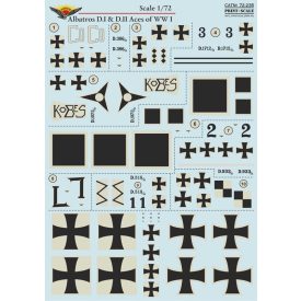 Print Scale Albatros D.I & D.II Aces of WWI