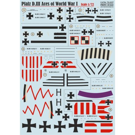 Print Scale Pfalz D.III Aces of WWI