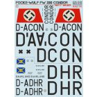 Print Scale Focke-Wulf Fw-200 CONDOR Part 1 In the complete set 3 sheets