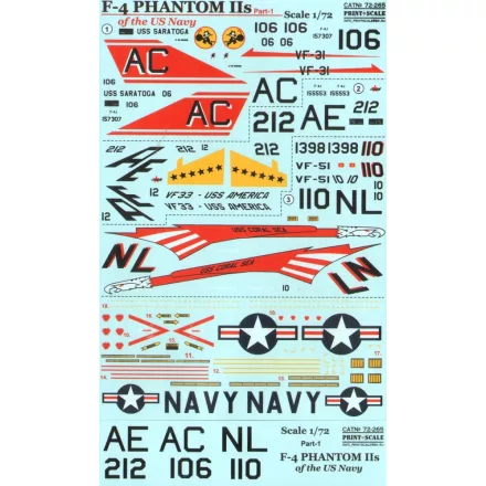 Print Scale McDonnell F-4B/F-4J Phantom II NAVY Part 1