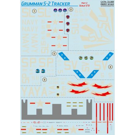 Print Scale Grumman S-2 Tracker. Part 2 matrica