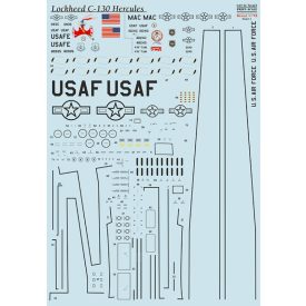 Print Scale Lockheed C-130 Hercules. Part 1 matrica