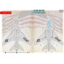 Print Scale F-100 Super Sabre. Technical stencils matrica