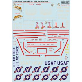 Print Scale Lockheed SR-71 Part 1 matrica