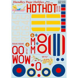 Print Scale Handley Page Halifax Part 4 matrica
