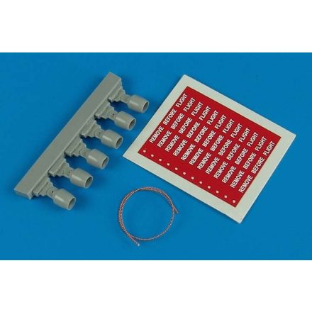 Aerobonus AIM-9L/M/N Seeker head cover with R.B.F flags