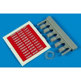   Aerobonus AIM-9L/M/N seeker head cover with R.B.F flags - late