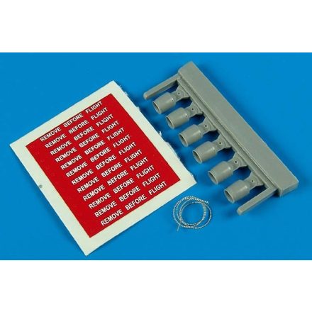 Aerobonus AIM-9L/M/N seeker head cover with R.B.F flags - late