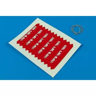 Aerobonus Remove before flight flags-IDF-white let