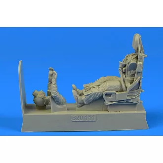   Aerobonus USAF Pilot for F-100 with ejection seat for Trumpeter