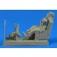 Aerobonus US Navy Pilot for A-4 with ejection seat for Trumpeter/Hasegawa figura