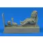 Aerobonus German Luftwaffe Pilot for Bf 109 with seat for EDU/TRU/HAS/DRA figura