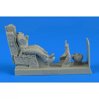   Aerobonus USAF Fighter Pilot with ejection seat for Tamiya/Revell
