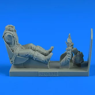   Aerobonus USAF WWII Pilot with ej. seat for P-47 Thunderbolt f.Hasegawa