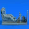 Aerobonus USAAF WWII Pilot with ej. seat for P-51D Mustang f.TRU/TAM/HAS/REV