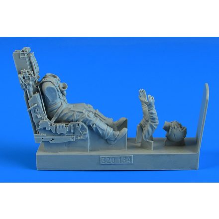 Aerobonus Modern British Fighter Pilot with ejection seat for Eurofighter EF-2000A Typhoon (Revell, Trumpeter)