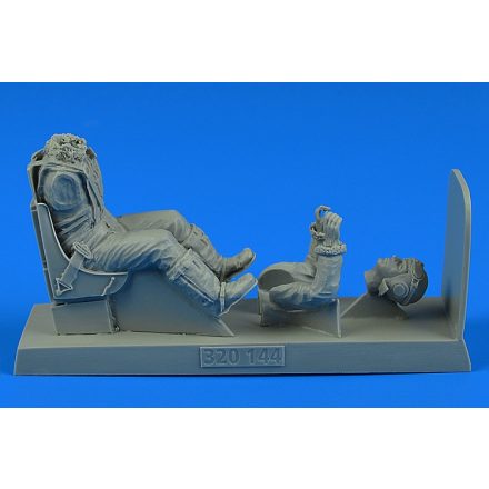 Aerobonus USAAF WWII Pilot with seat for North-American P-51B/C Mustang (Revell, Trumpeter)