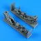 Aerobonus Soviet Pilto and Trainer Pilot with ej. seat for Su-25UB for TRUMPETER