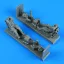 Aerobonus Soviet Pilto and Trainer Pilot with ej. seat for Su-25UB for TRUMPETER