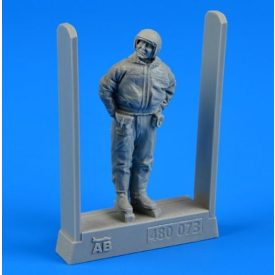 Aerobonus Soviet Air Force fighter pilot standing