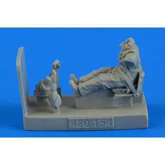 Aerobonus Soviet Woman Pilot WWII with seat f.Po-2 for ICM