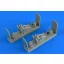 Aerobonus Modern Soviet Fighter Pilot and Operator with ej. seat for MiG-31 Foxhound figura
