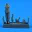 Aerobonus Kriegsmarine WWII Ceremony-Officer f.German Submarine U-Boat TypVIIC f.Trumpeter