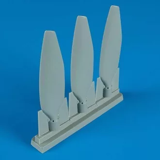   Quickboost Ju 87D propeller for Hasegawa kit. műgyanta repülő kiegészítő