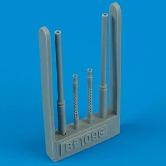   Quickboost Bf 109G gun barrels for Hasegawa kit műgyanta repülő kiegészítő