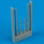 Quickboost Bf 109G gun barrels for Hasegawa kit műgyanta repülő kiegészítő