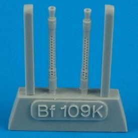   Quickboost Messerschmitt Bf-109K gun barrels (Hasegawa, Revell)