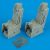 Quickboost McDonnell F-15E Strike Eagle ejection seats with safety belts (Tamiya)